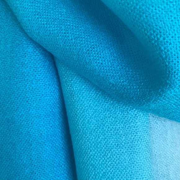 Blue Pashmina Scarf- Ombre! EUC 3/$19 - Picture 7 of 9